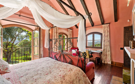 Master bedroom on first floor